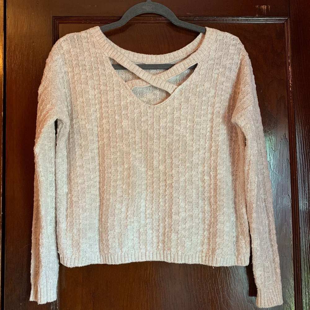 Hollister reversible sweater